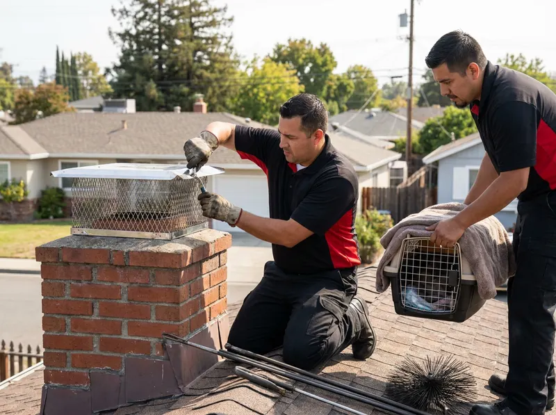 Animal Removal & Spark Arrestor in Hayward, CA