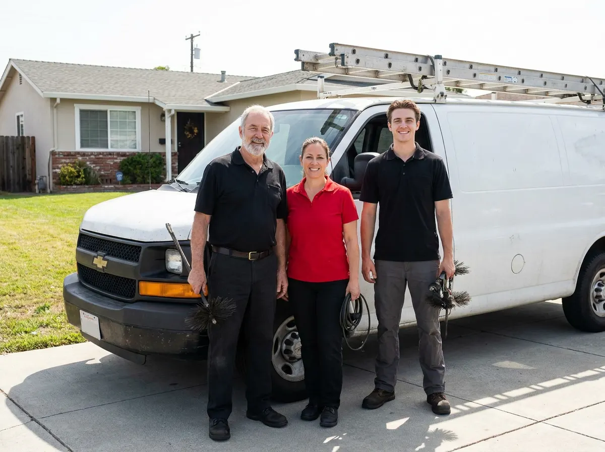 Hearthmaster Chimney Sweep chimney sweep team in Hayward, CA